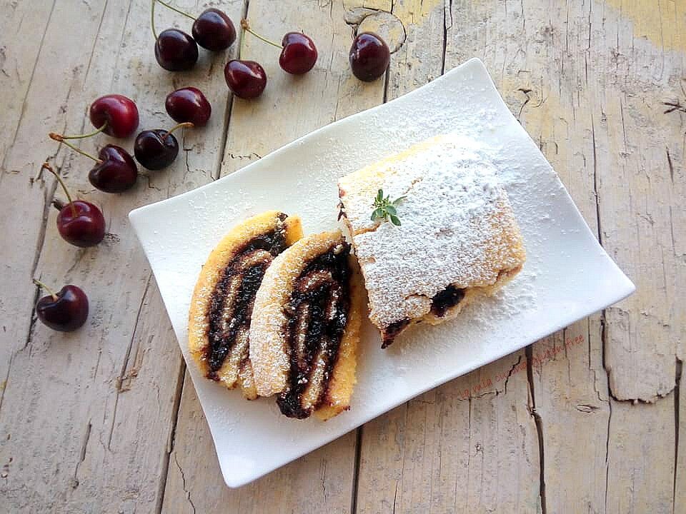 Rotolo allo yogurt senza glutine