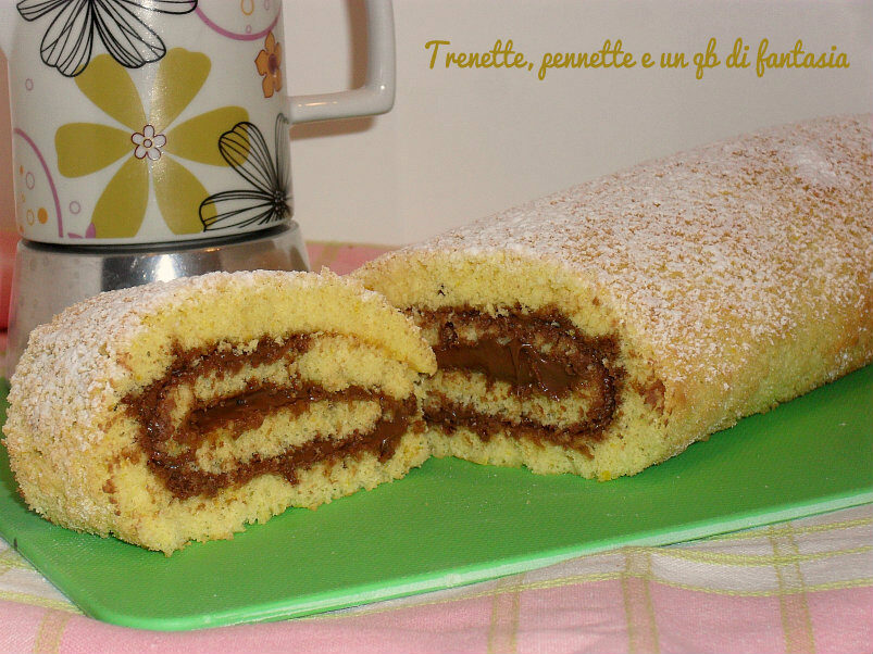 Rotolo con nutella