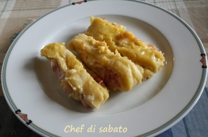 Rotolo di gnocchi ripieno