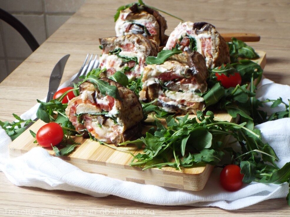 Rotolo di melanzane freddo