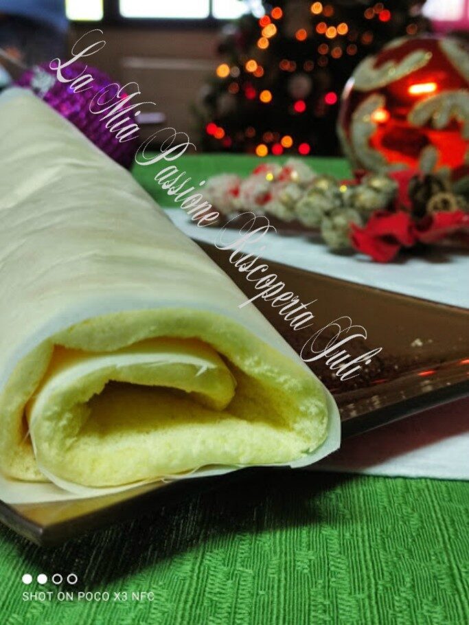 Rotolo di pan di spagna