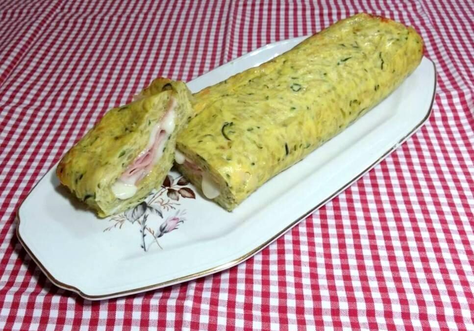 Rotolo di patate e zucchina al forno