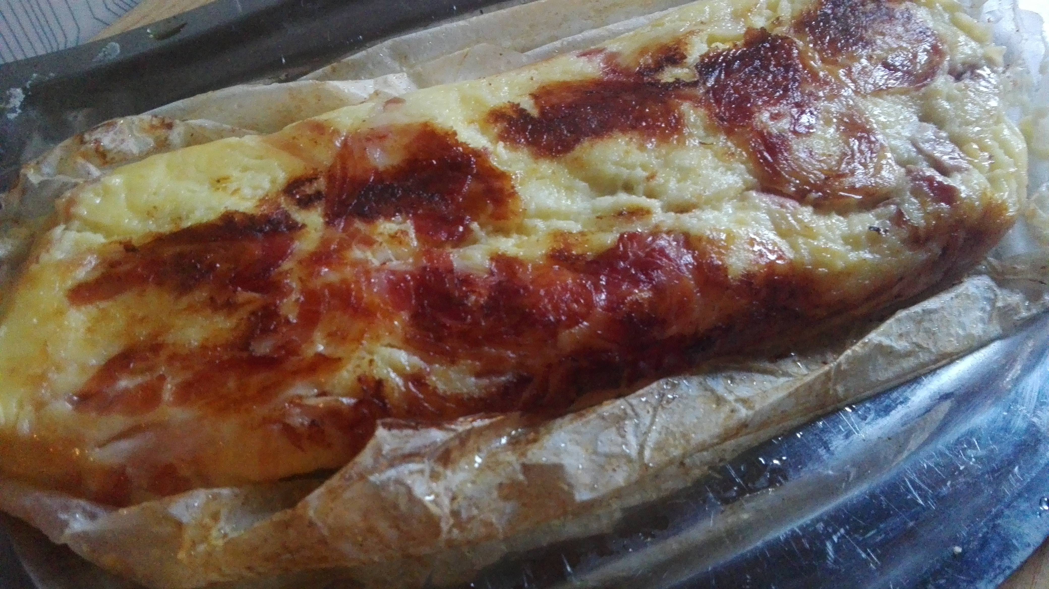 Rotolo di patate farcito