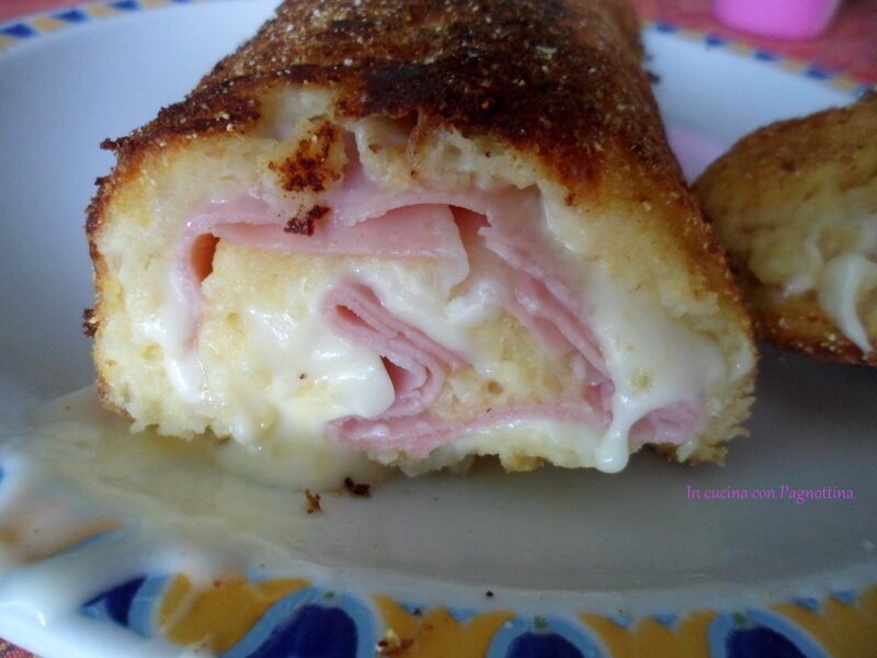 Rotolo di patate ripieno