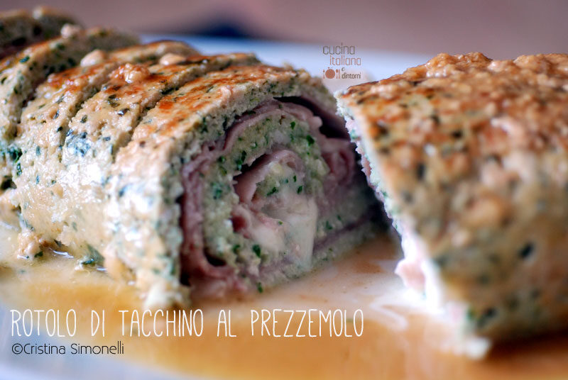 Rotolo di tacchino al prezzemolo videoricetta