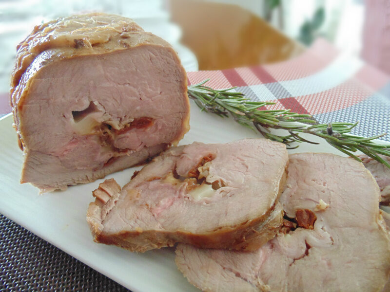 Rotolo di tacchino ripieno