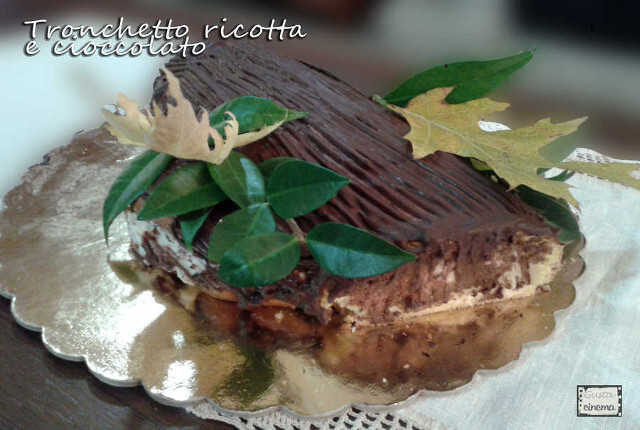 Rotolo ricotta e cioccolato