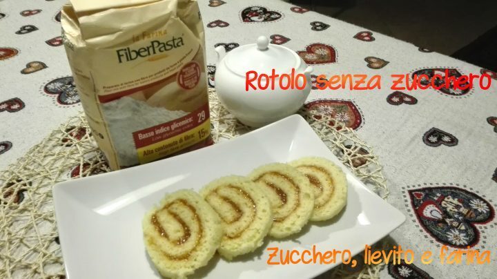 Rotolo senza zucchero a basso indice glicemico