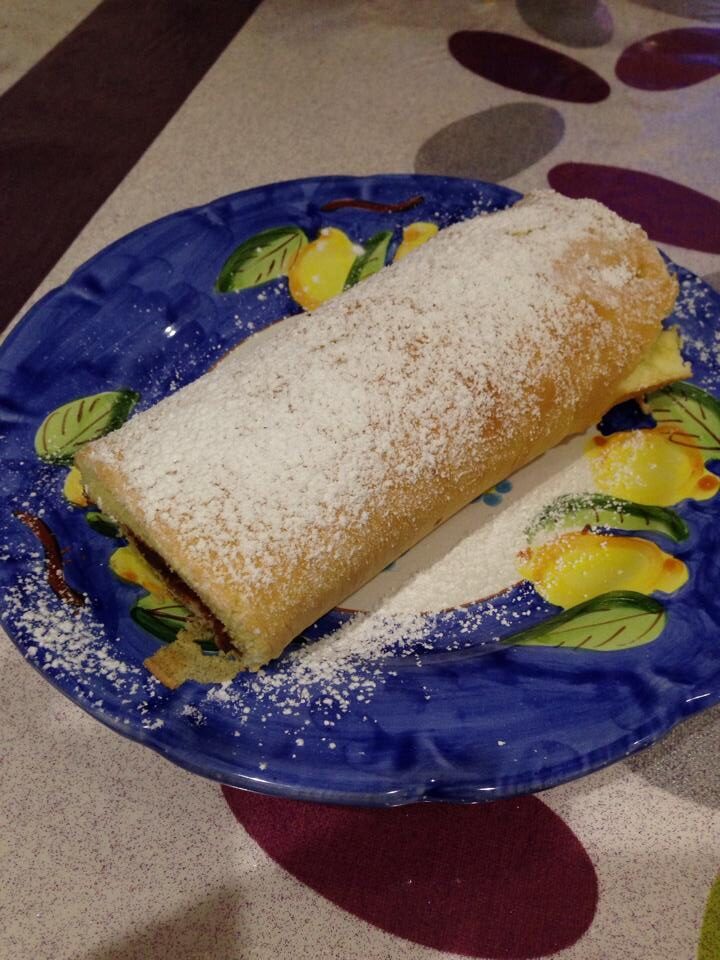 Rotolo soffice alla nutella