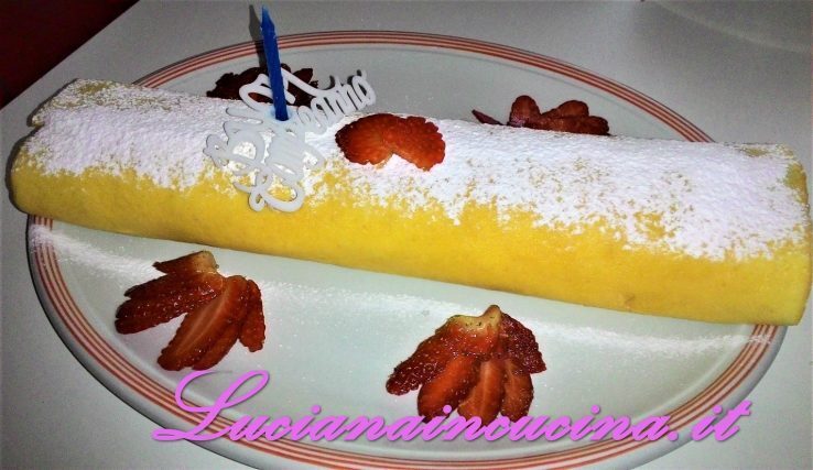 Rotolone alle fragole