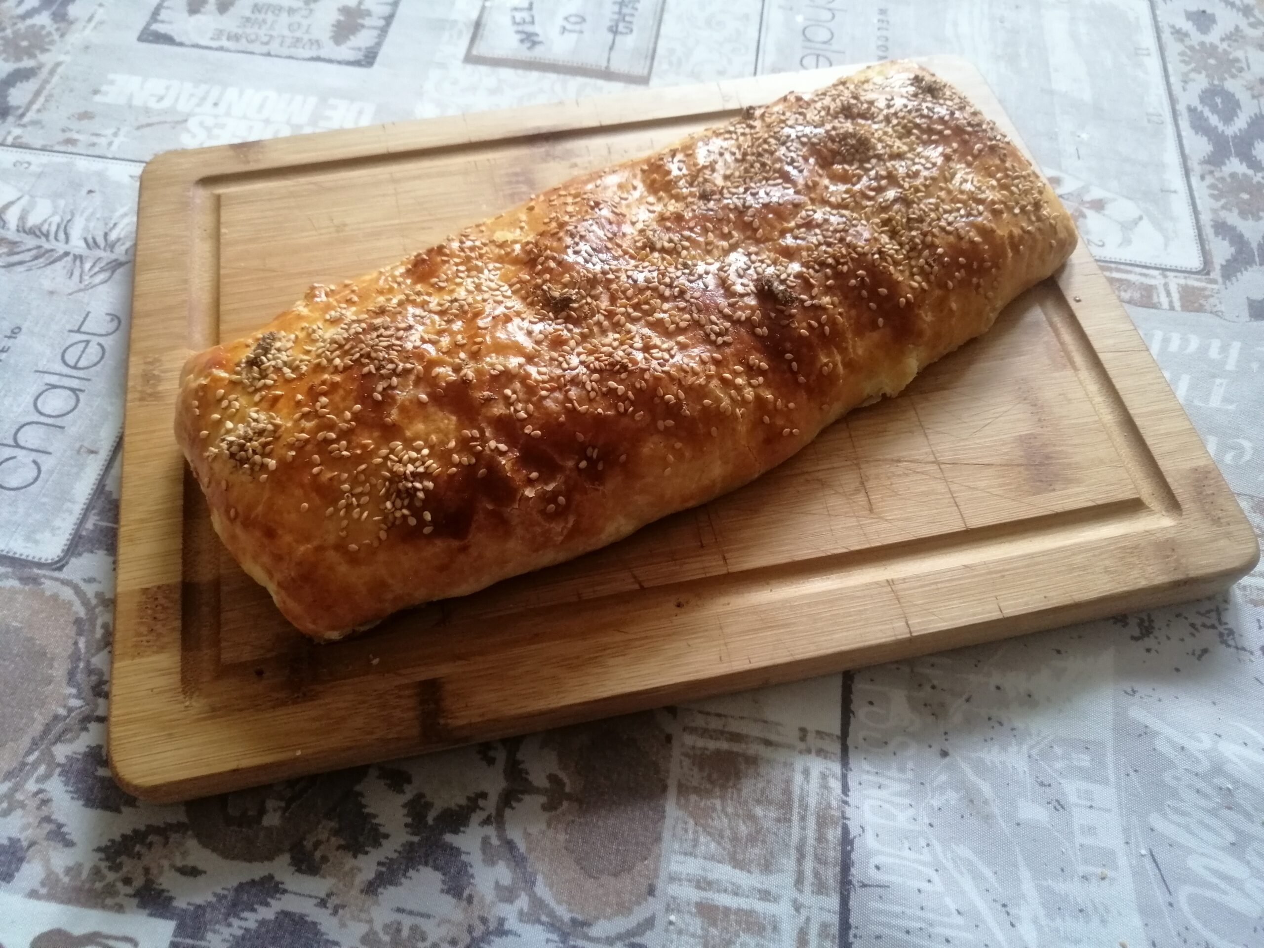 Rustico di pasta sfoglia salato