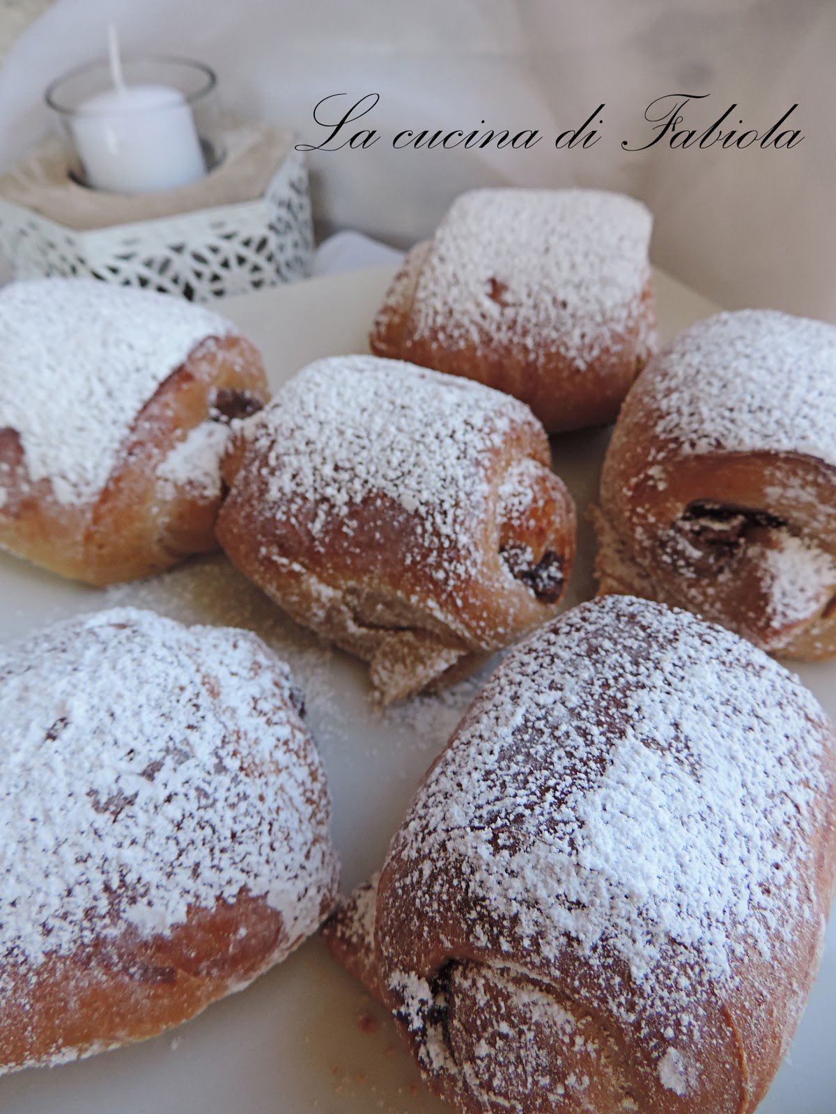 Saccottini alla nutella (senza burro)