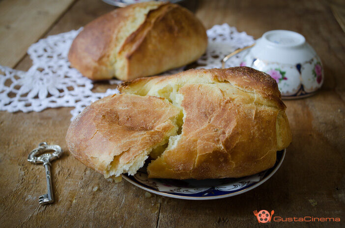 Saccottini di pasta brioche alla crema di mele
