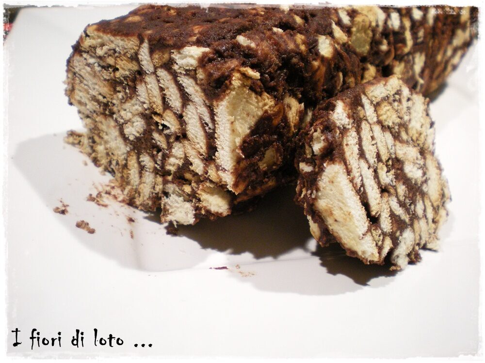 Salame al cioccolato  … senza burro