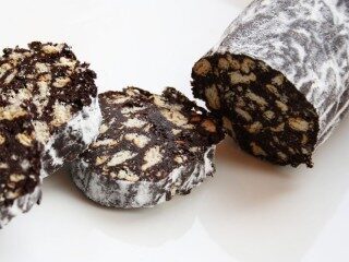 Salame al cioccolato senza uova