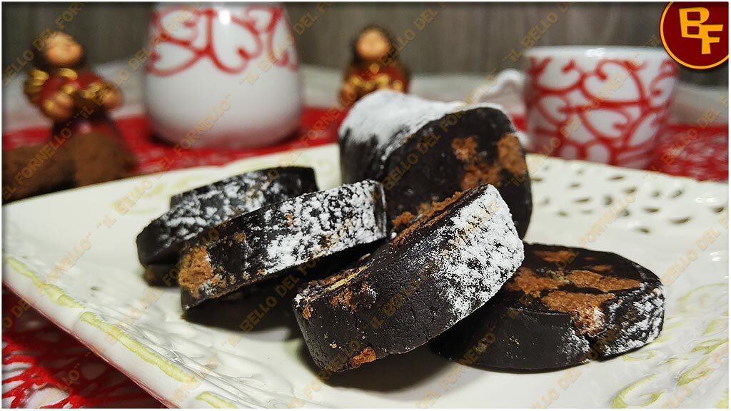 Salame al cioccolato senza uova
