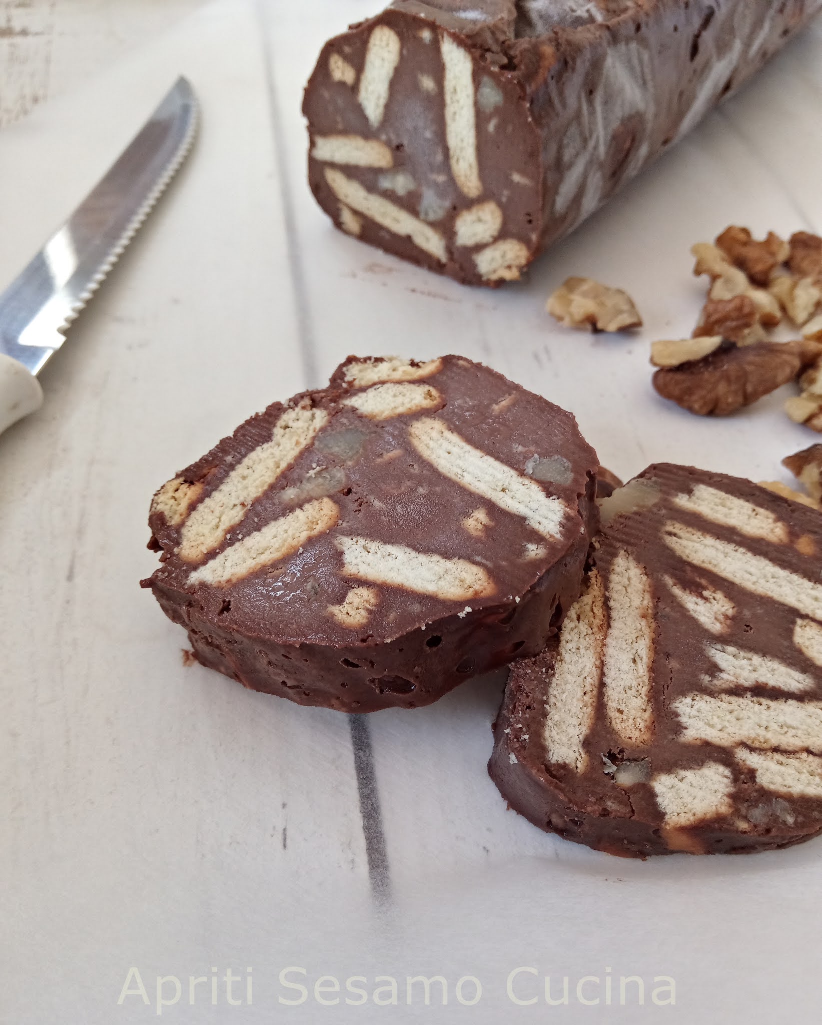 Salame di cioccolato ricetta greca