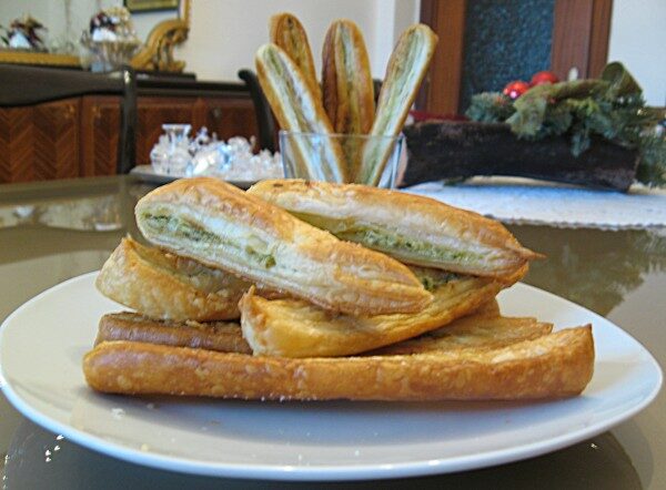 Salatini al pesto e philadelphia