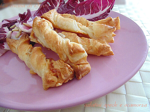 Salatini speck e scamorza|ricetta buffet