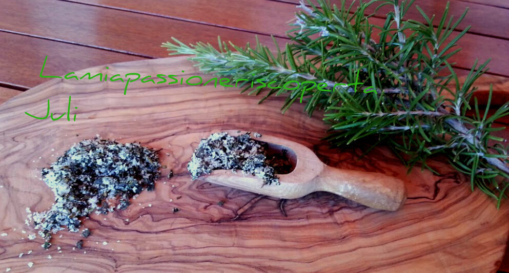 Sale aromatizzato alle erbe