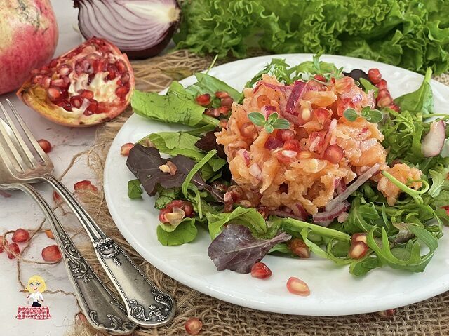 Salmon TARTARE antipasto facile