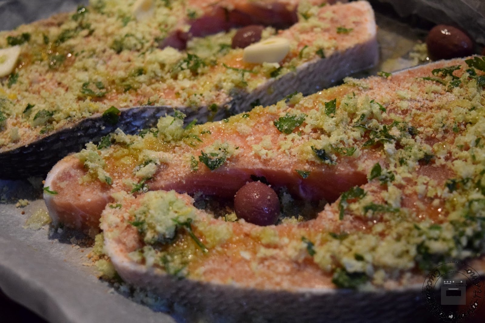 Salmone al forno