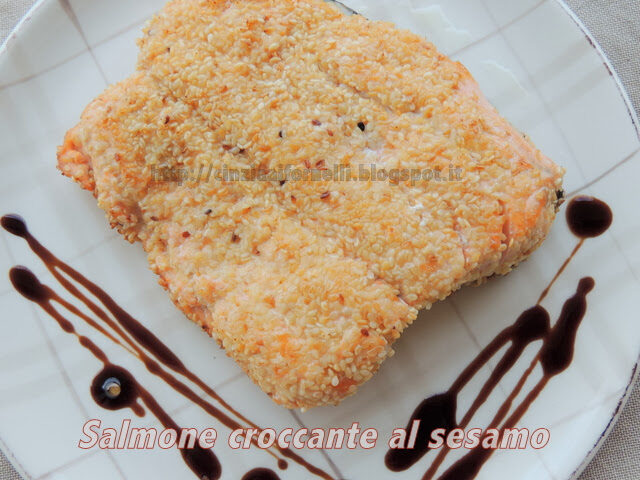 Salmone al sesamo