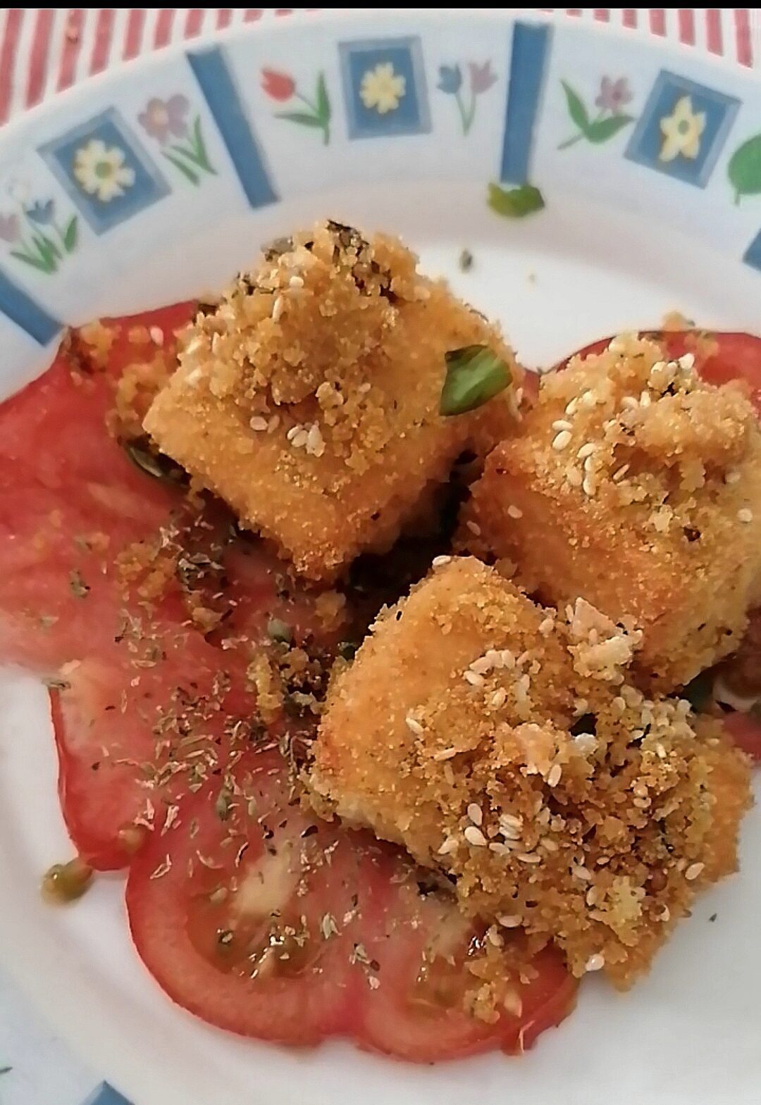 Salmone gratinato in friggitrice ad aria