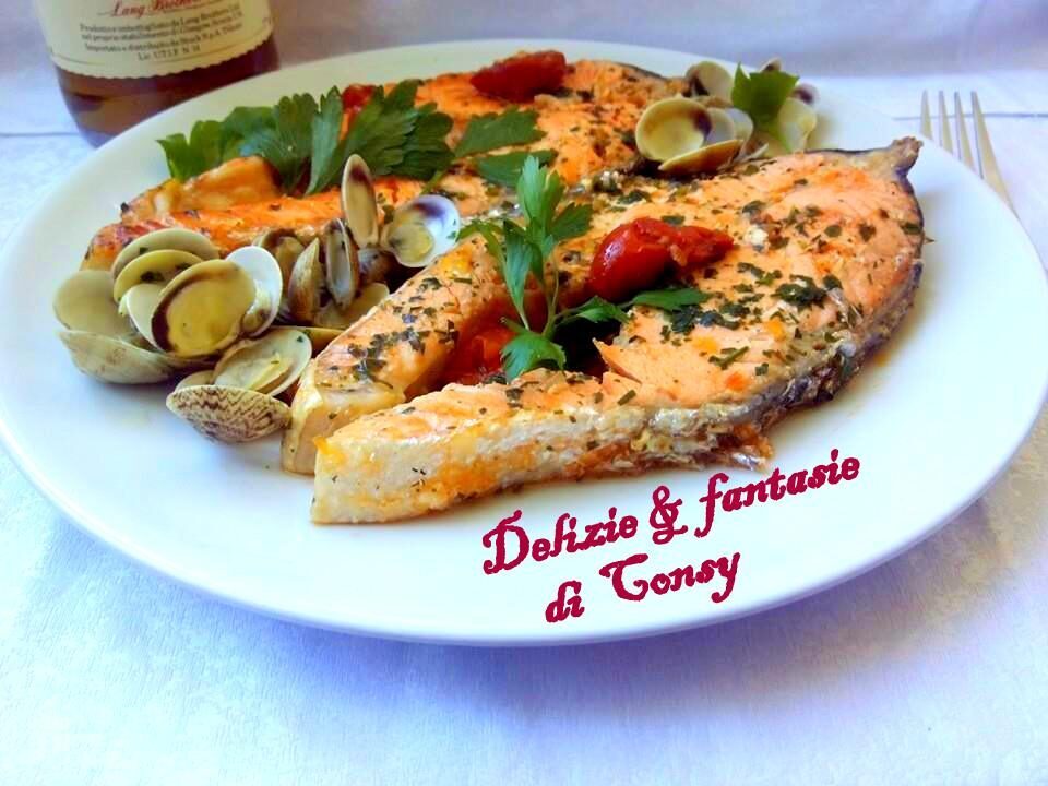 Salmone in padella e wiscky