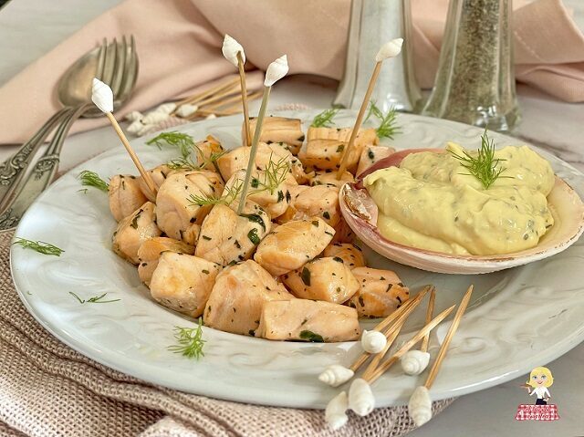 Salmone in padella