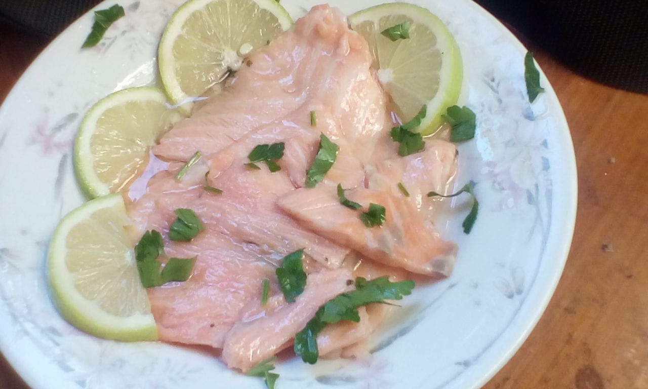 Salmone marinato