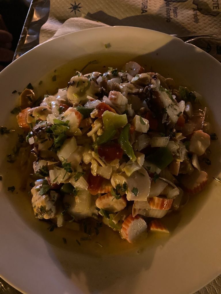 Salpicon de pulpo