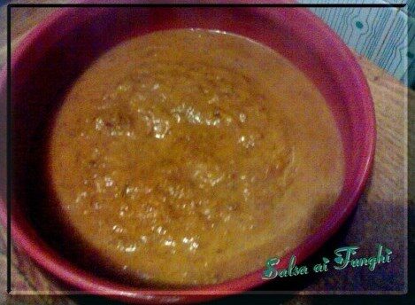 Salsa ai funghi