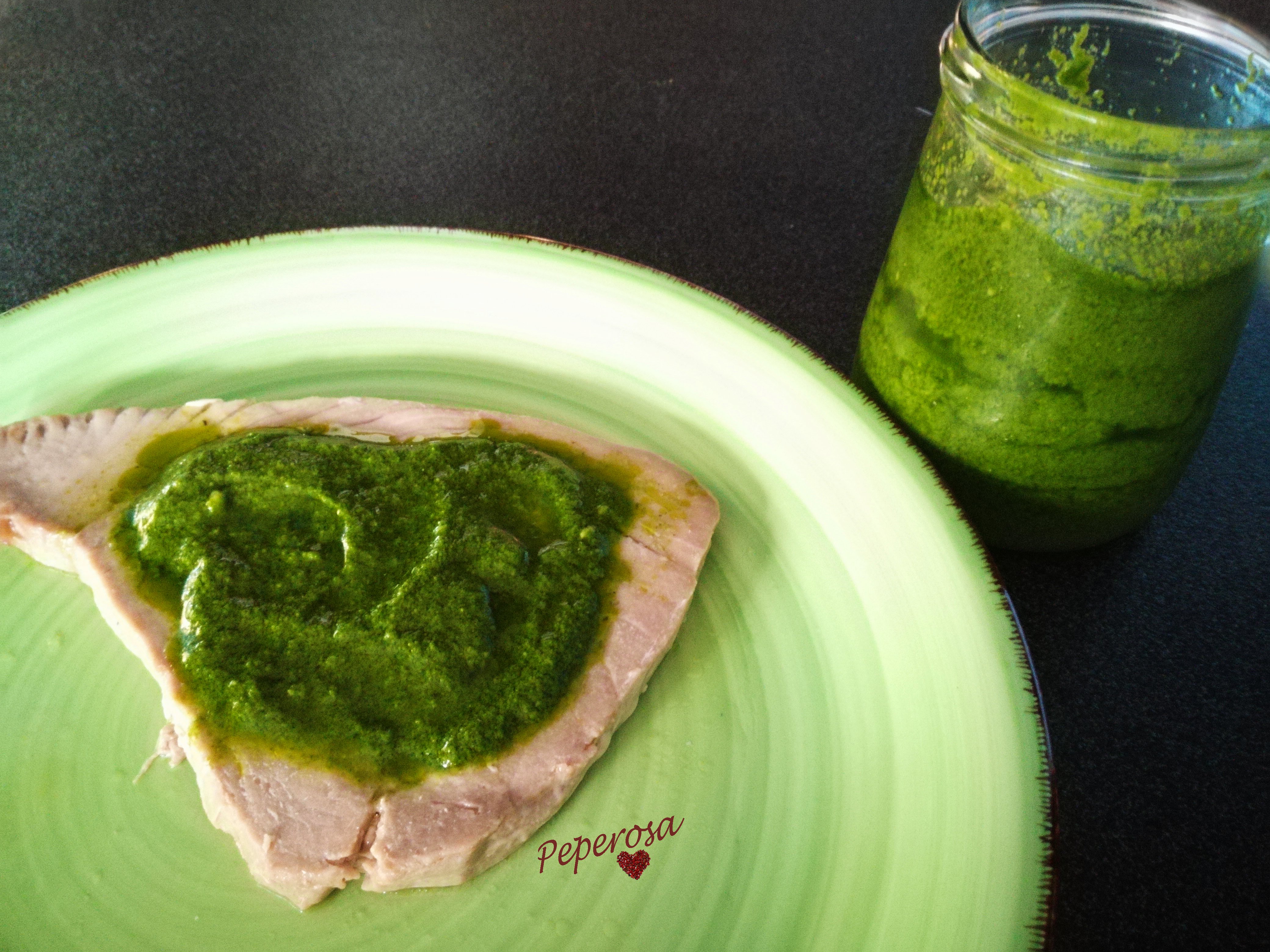 Salsa al coriandolo