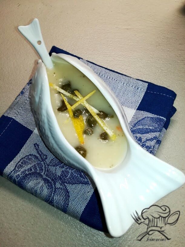 Salsa al limone per pesce