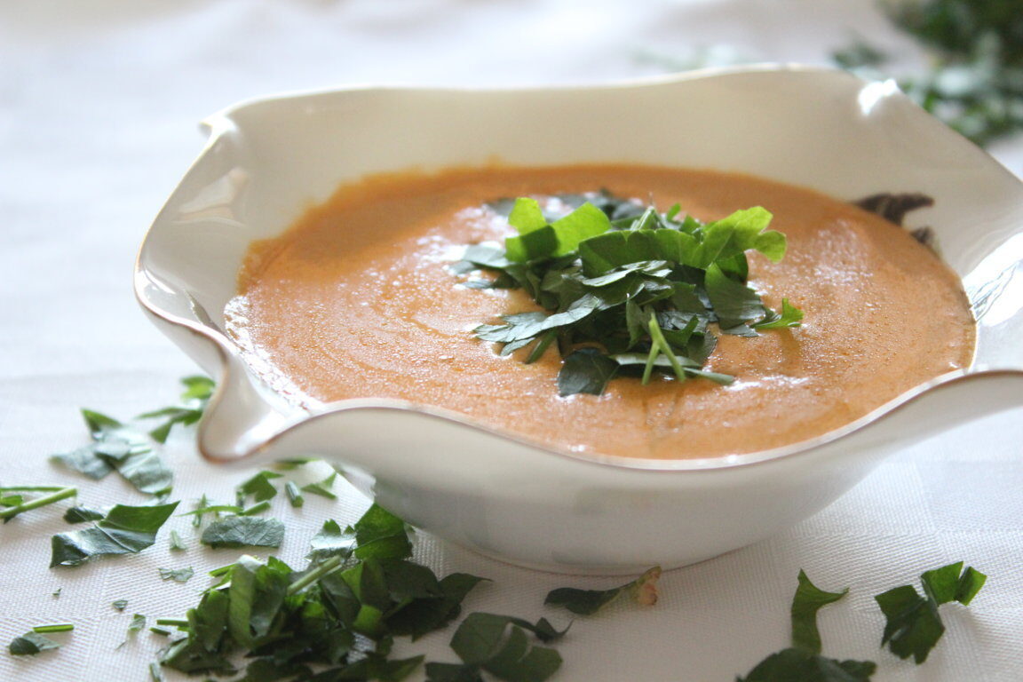 Salsa al salmone con panna e brandy