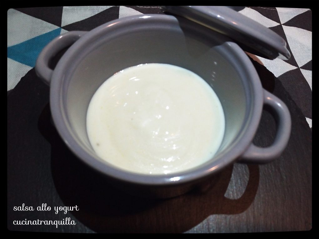 Salsa allo yogurt leggera