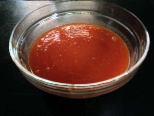 Salsa di pomodorini freschi