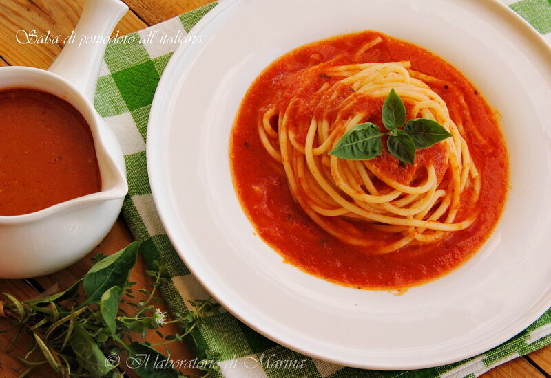 SALSA DI POMODORO ALL' ITALIANA