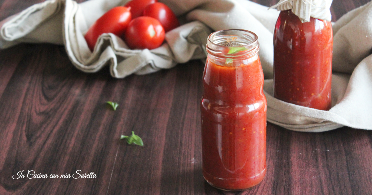 Salsa di pomodoro fatta in casa