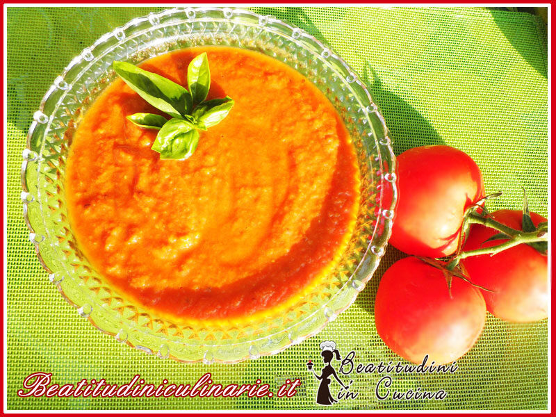 Salsa di pomodoro fresco con Bimby