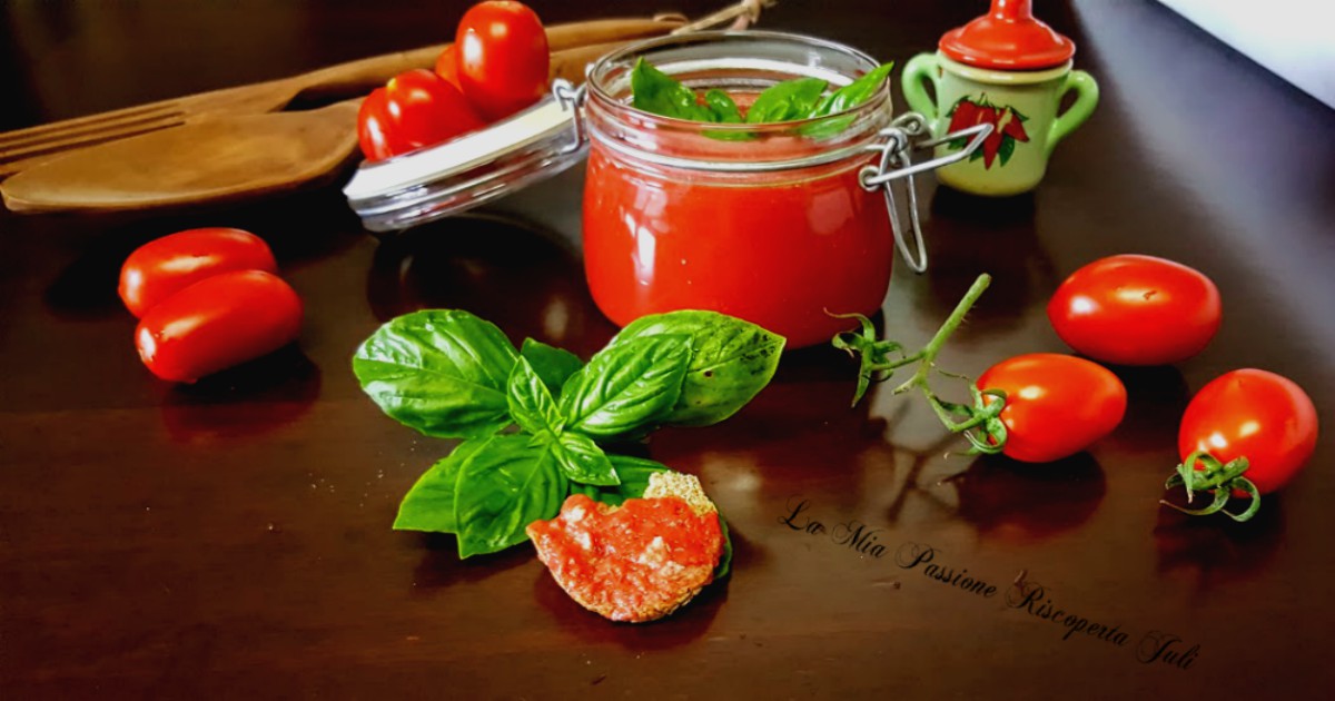 Salsa fresca al pomodoro bimby tm5