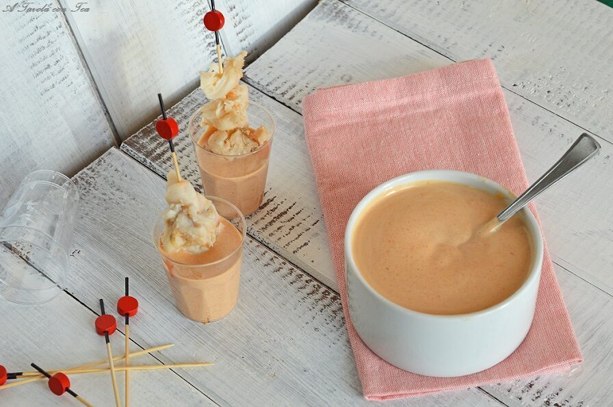 Salsa rosa o salsa cocktail