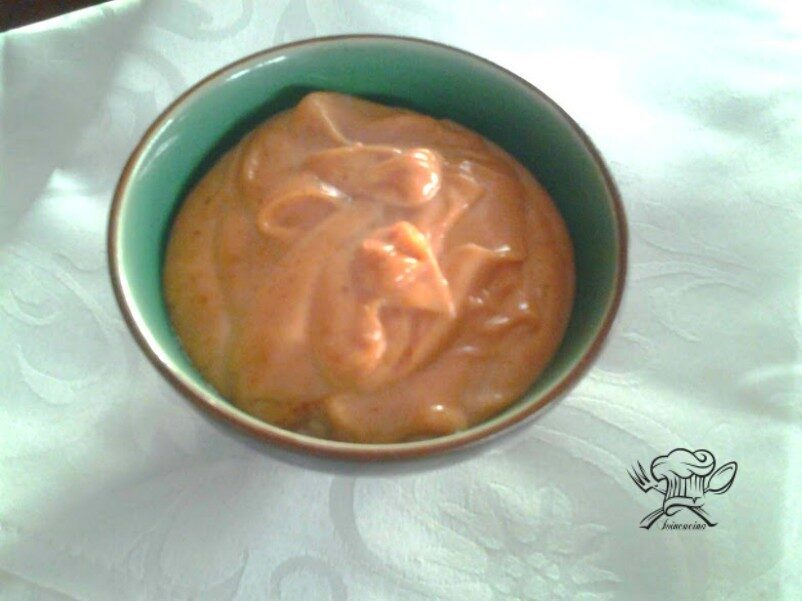 Salsa rosa senza cognac