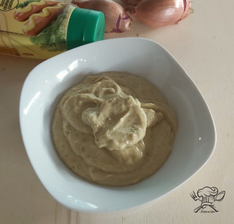 Salsa scalogno e senape