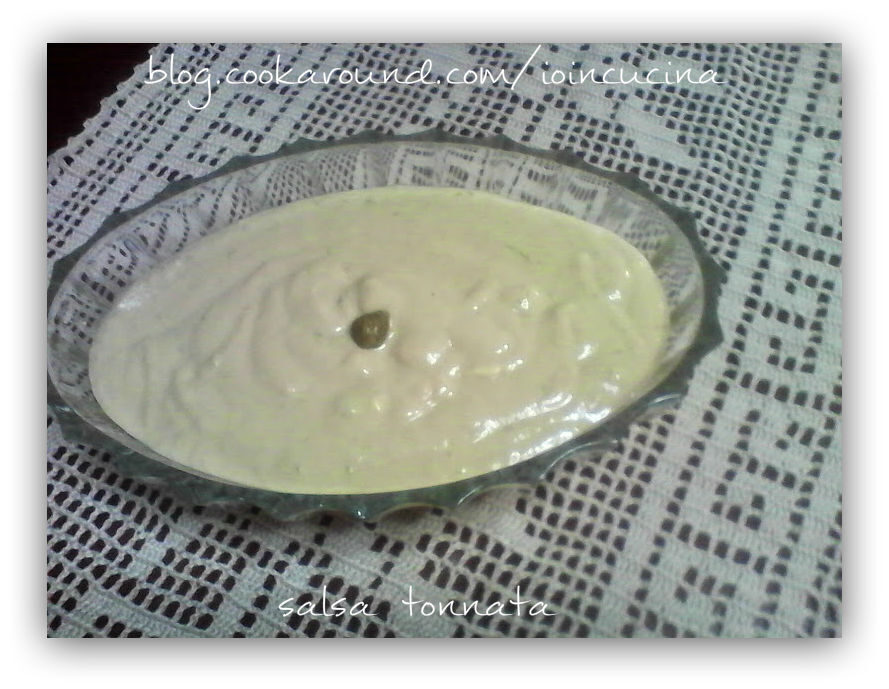 Salsa tonnata – la mia ricetta