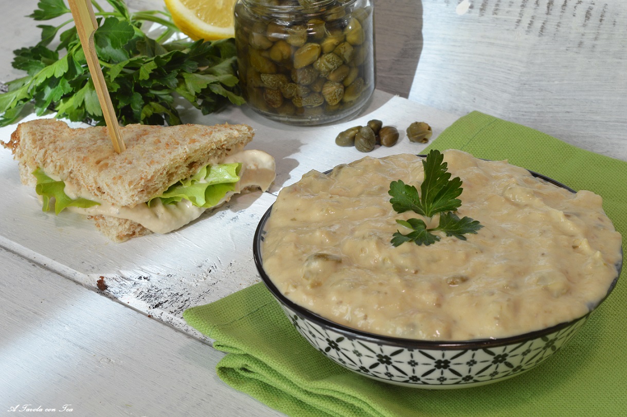 Salsa tonnata veloce perfetta per tramezzini e vitel tonnè