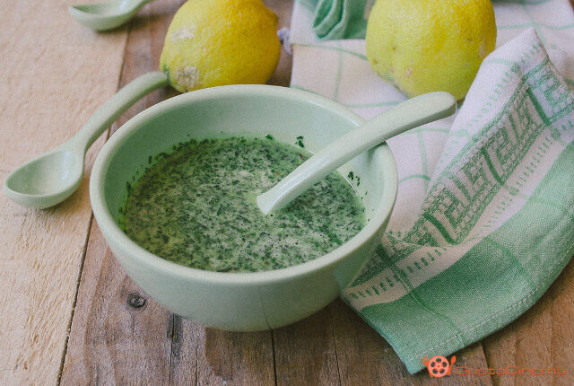 Salsa verde alla menta e limone â Ricette di base