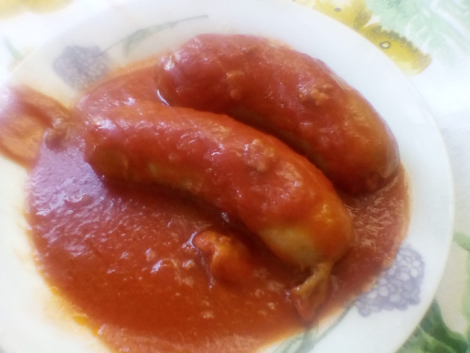 Salsicce al ragù