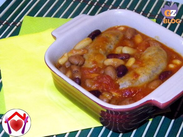 Salsicce con fagioli
